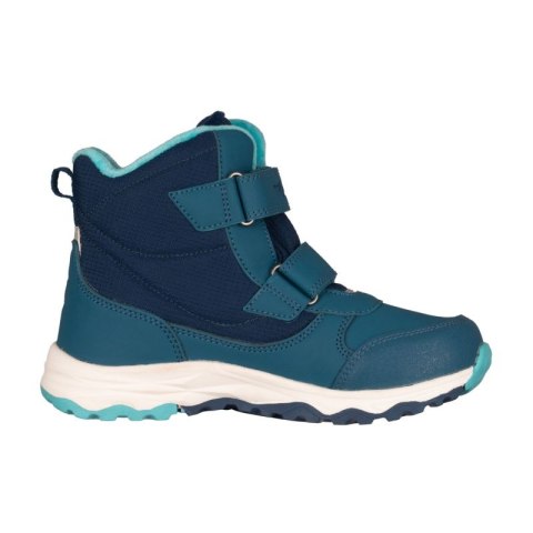 Buty zimowe dziecięce Trollkids Kids Hafjell Winter Boots śniegowce wodoodporne na rzepy niebieskie (264-102) Trollkids