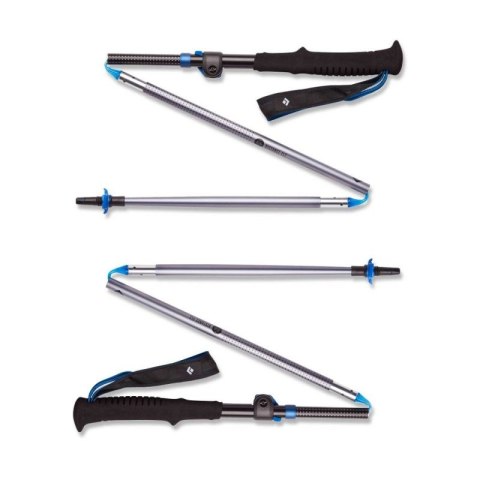 Kije Trekkingowe Black Diamond DISTANCE FLZ POLES PEWTER Black Diamond