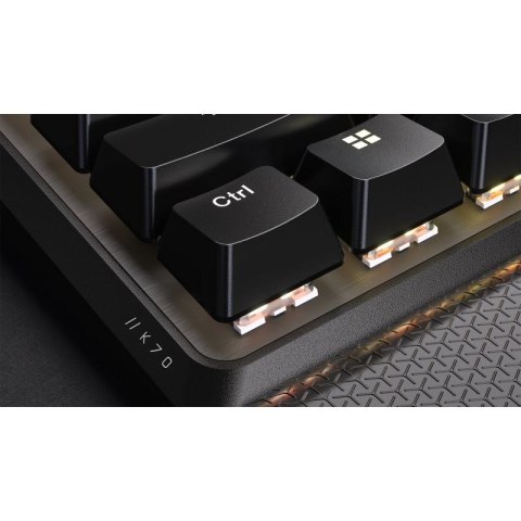 Klawiatura CORSAIR Tas K70 Core TKL Bezprzewodowa dioda LED RGB