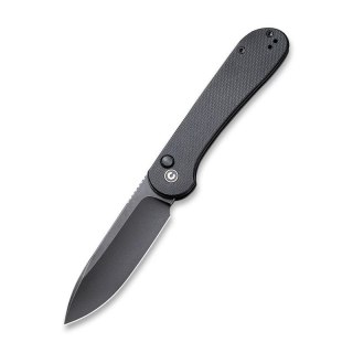 Nóż CIVIVI Button Lock Elementum All Black G10 Civivi