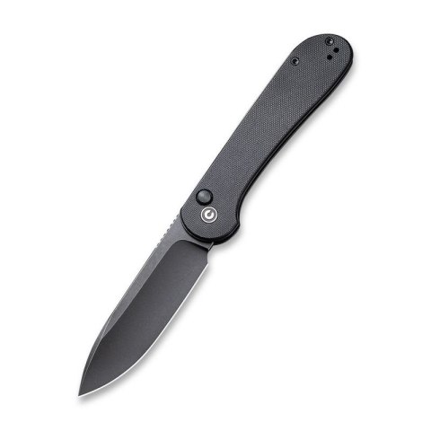 Nóż CIVIVI Button Lock Elementum All Black G10 Civivi