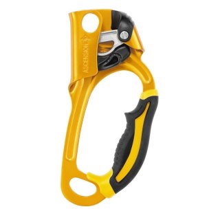Przyrząd zaciskowy Petzl ASCENSION prawy czarno-żółty Petzl