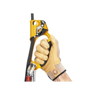 Przyrząd zaciskowy Petzl ASCENSION prawy czarno-żółty Petzl