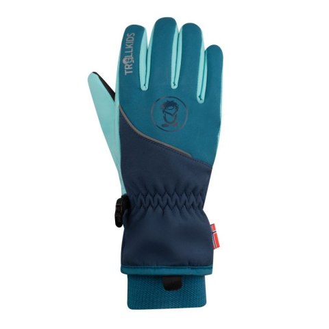 Rękawice softshell Trollkids Kids Trolltunga Glove dla chłopca/dziewczynki (931-104) Trollkids