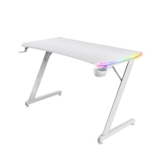 Biurko gamingowe TRUST GXT 709W LUMINUS RGB WHITE