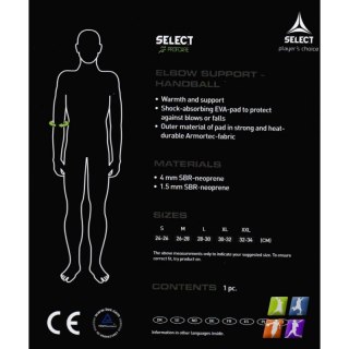 Ochraniacz na łokieć z usztywnieniem Select 6603 Select