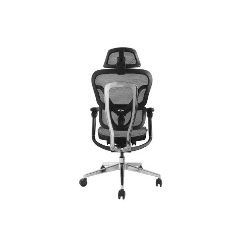 Wyposażenie Ergonomiczne Krzesło Biurowe + Zagłówek/Podłokietniki Szare Lite Sprzedaż Detaliczna