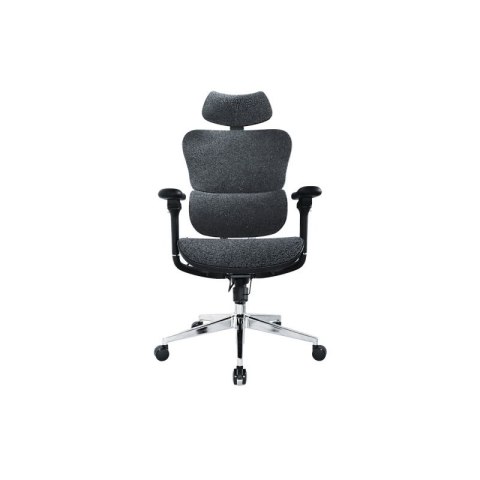 Wyposażenie: Ergonomiczne krzesło biurowe + Zagłówek/Podłokietniki niebieski/lite Sprzedaż detaliczna
