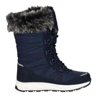 Buty zimowe dziewczęce Trollkids Girls Hemsedal Winter Boots XT wodoodporne granatowe (576-100) Trollkids