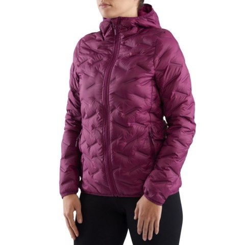 Kurtka puchowa z kapturem damska Viking Aspen Lady fioletowa ocieplana (750/23/8818/46)