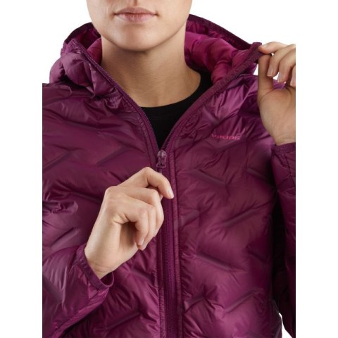 Kurtka puchowa z kapturem damska Viking Aspen Lady fioletowa ocieplana (750/23/8818/46)