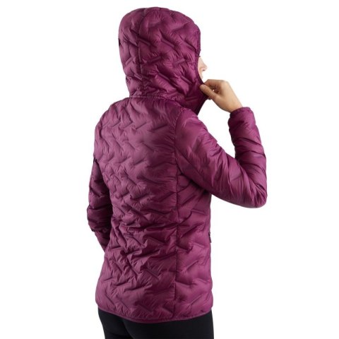 Kurtka puchowa z kapturem damska Viking Aspen Lady fioletowa ocieplana (750/23/8818/46)