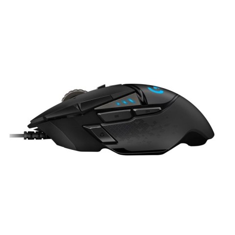 Mysz Logitech G502 Gaming HERO EU 910-005471 (optyczna; 16000 DPI; kolor czarny)