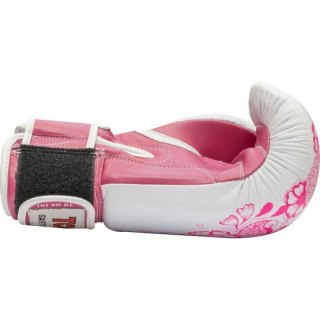 Rękawice bokserskie TOP TEN "Ultimate Woman" 10 oz biało-różowe