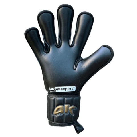 Rękawice bramkarskie 4keepers Champ Gold Black VI RF2G Jr S906497 4Keepers