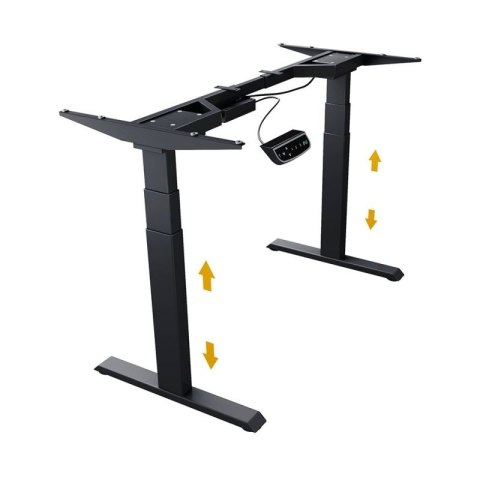 Biurko elektryczne z 2 nogami ICY BOX IB-EW206B-T