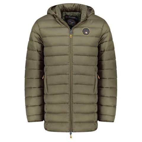 Kurtka męska Geographical Norway AMIGOMAP LONG HOOD DB KAKI MEN 233 KAKI (WZ5087H/GN-KAKI)