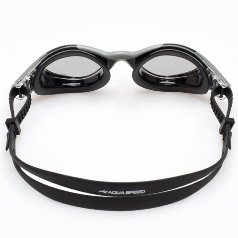 Okulary pływackie Aqua Speed Aquilo czarno-szare 62649-26