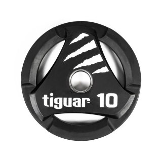 Talerz olimpijski tiguar PU 10 kg TI-WTPU01000 Tiguar
