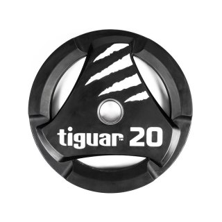 Talerz olimpijski tiguar PU 20 kg TI-WTPU02000 Tiguar