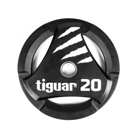 Talerz olimpijski tiguar PU 20 kg TI-WTPU02000 Tiguar