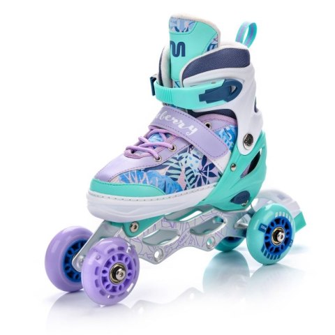 Rolki Meteor 4w1 Blueberry M 34-37 24384 Meteor