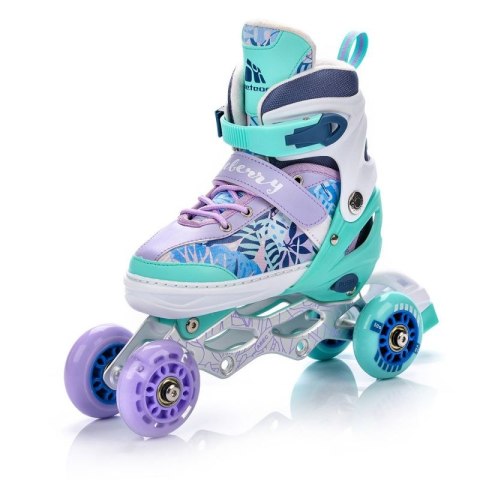 Rolki Meteor 4w1 Blueberry S 30-33 24383 Meteor