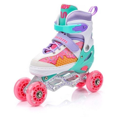 Rolki Meteor 4w1 Cream S 30-33 10141 Meteor