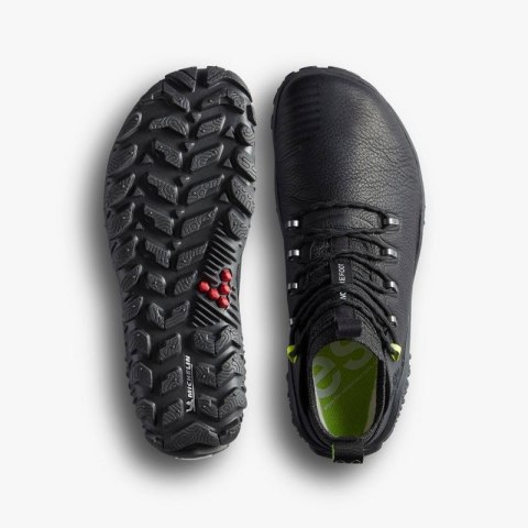 Buty turystyczne Vivobarefoot MAGNA FOREST ESC WOMENS OBSIDIAN/LIME trekkingi minimalistyczne (209082-02)