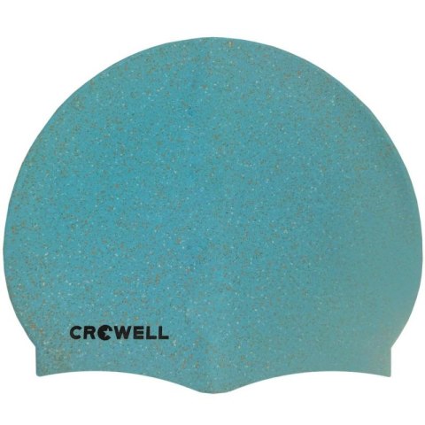 Czepek pływacki silikonowy Crowell Recycling Pearl jasnoniebieski kol.6 Crowell