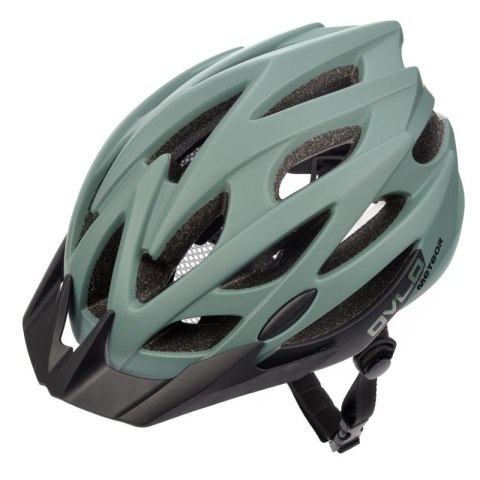 Kask rowerowy Meteor Ovlo M 16869 55-58 cm zielony Meteor