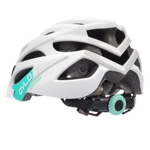 Kask rowerowy Meteor Ovlo S 17365 52-56 cm biały/miętowy Meteor
