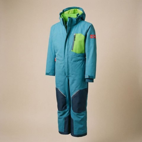Kombinezon śnieżny dziecięcy Trollkids Kids Isfjord Snowsuit XT zimowy niebieski (639-104) Trollkids