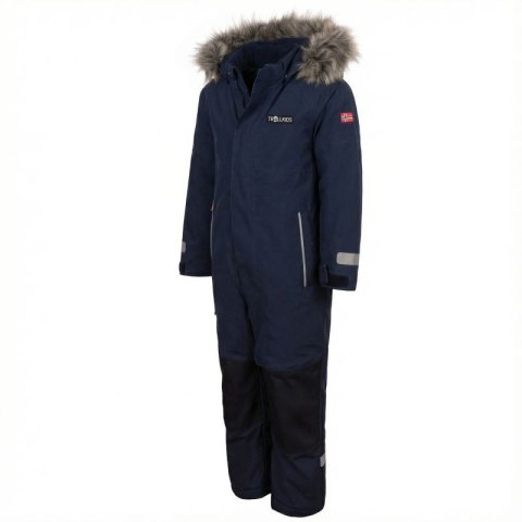 Kombinezon śnieżny zimowy dziecięcy Trollkids Kids Kirkenes Snowsuit sportowy czarny (387-100) Trollkids
