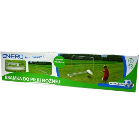 Bramka do piłki nożnej Enero z siatką 182x122x61cm 1003139 Enero