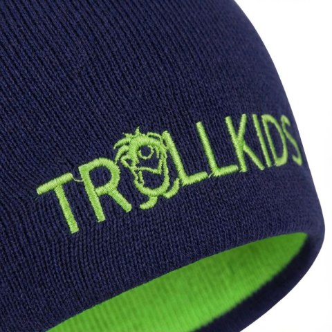 Czapka zimowa dziecięca Trollkids Kids Troll Beanie dzianinowa dziewczęca/chłopięca zielona (920-100) Trollkids