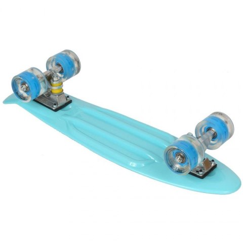 Deskorolka plastikowa 22" Led Enero niebieska 1007366 Enero
