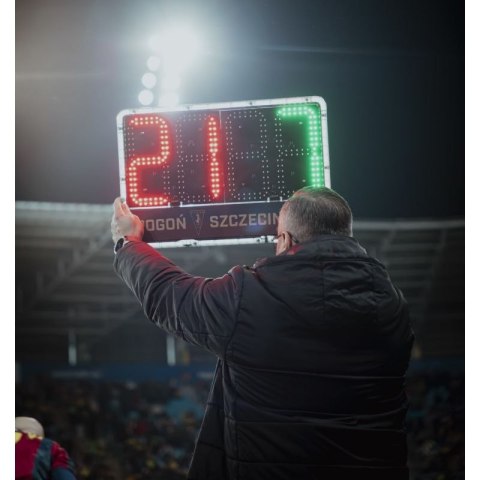 Elektroniczna tablica zmiany zawodników - jednostronna Yakimasport