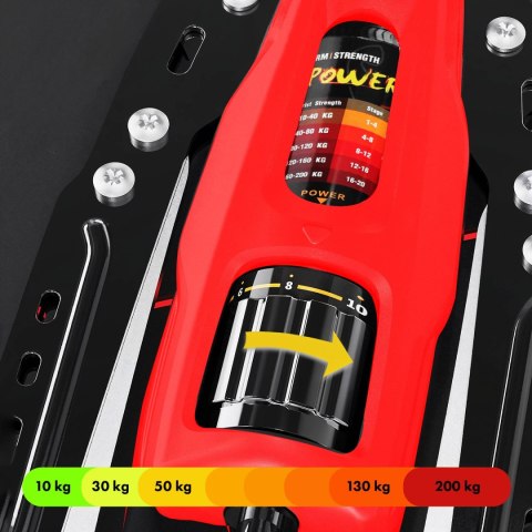 F1020 PRO HYDRAULICZNY ŚCISKACZ DO ĆWICZEŃ Z LICZNIKIEM HMS HMS