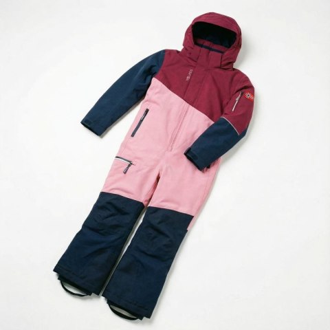 Kombinezon zimowy dziecięcy Trollkids Kids Hallingdal Snowsuit śnieżny fioletowy/różowy (350-231) Trollkids
