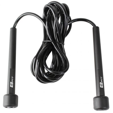 Skakanka szybkościowa Pvc 275cm EB FIT czarna 581519 Inny