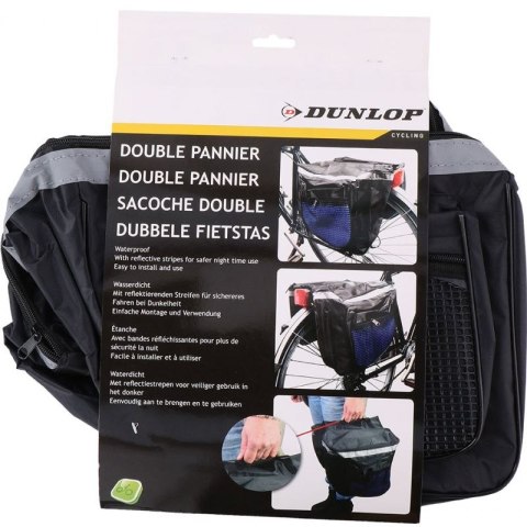 Torba rowerowa na bagażnik Dunlop 2ass PES 30x26x10cm 600D SL 27890 Under Armour