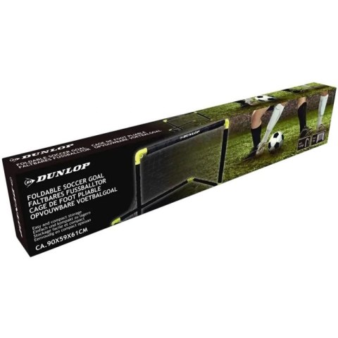 Bramka do piłki nożnej z siatką składana Dunlop 90x59x61cm 133591 Dunlop