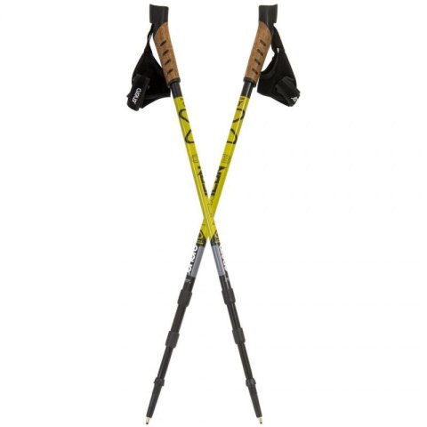 Kijki Nordic Walking Enero Newicon z pokrowcem zielone 1011707 Inny