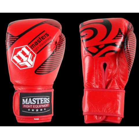 Rękawice bokserskie skórzane MASTERS RBT-RED 12 oz Masters