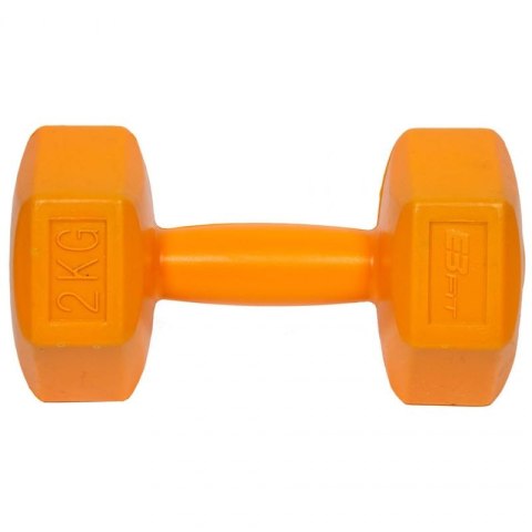 Zestaw hantli kompozytowych EB FIT 2x2kg pomarańczowe 1027029 Inny
