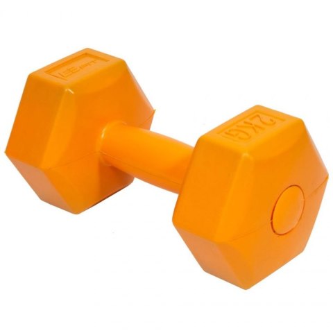Zestaw hantli kompozytowych EB FIT 2x2kg pomarańczowe 1027029 Inny