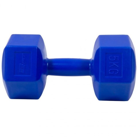 Zestaw hantli kompozytowych EB FIT 2x5kg granatowe 1027050 Inny