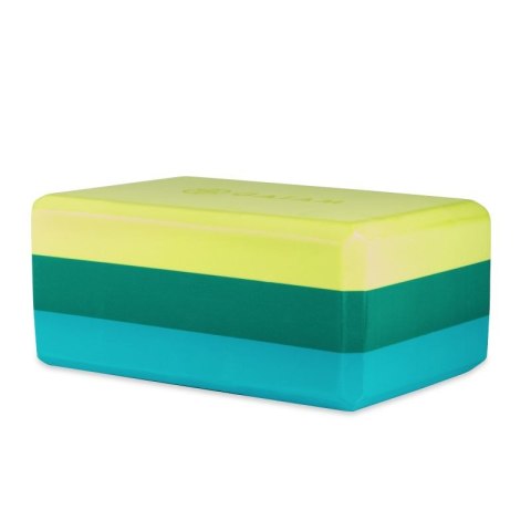 Kostka do Jogi Gaiam Teal Tonal Tri 62207 Gaiam