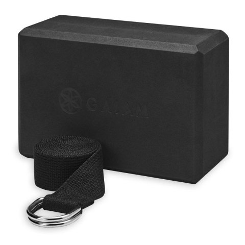 Kostka do Jogi Gaiam z paskiem 63248 Gaiam